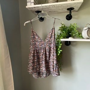 American Eagle Floral Tank